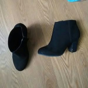 Old Navy Black Suede Boots